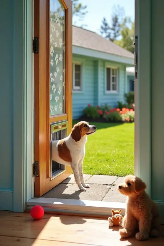 diy weatherproof dog door
