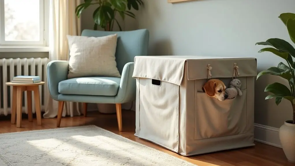 dog crate cover designs