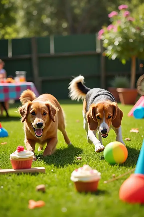 dog friendly birthday party games