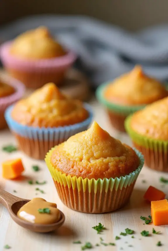 dog friendly chicken cupcakes