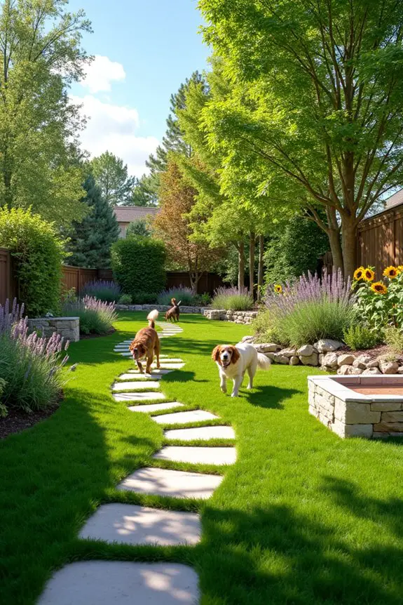 dog friendly landscaping ideas