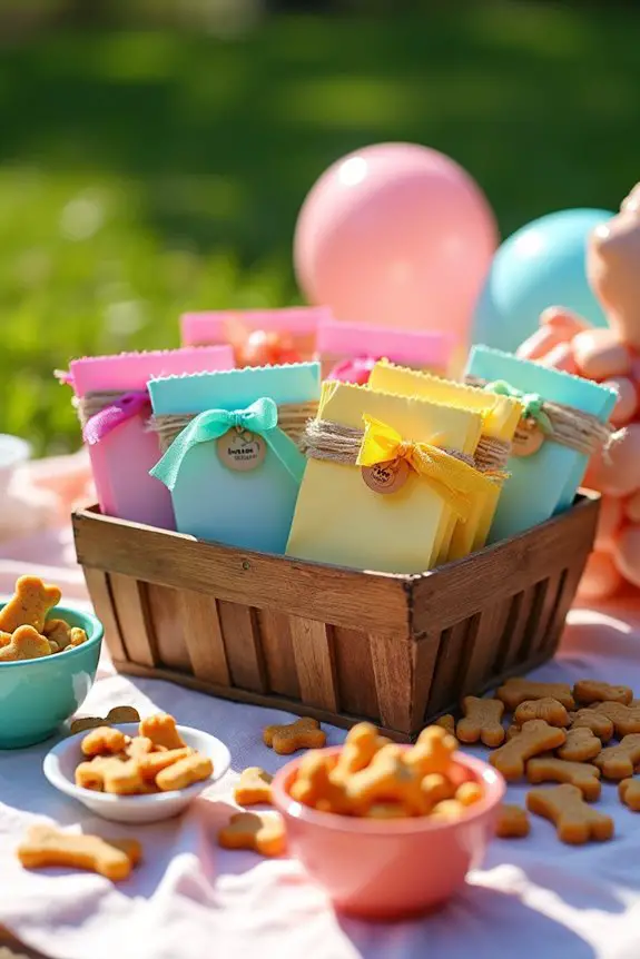 dog treat party bags
