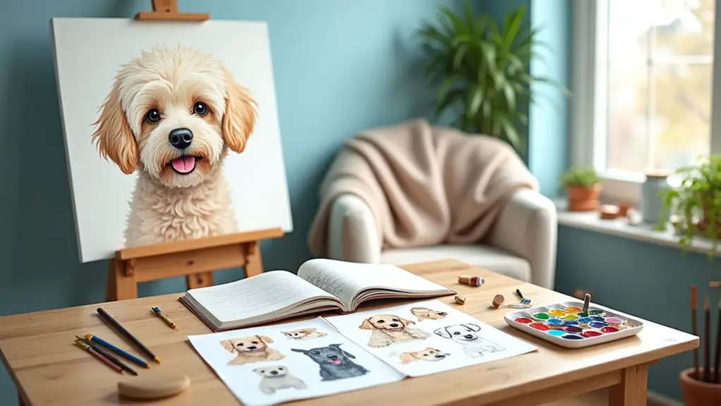 draw a cute dog