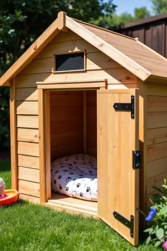 easy access kennel door