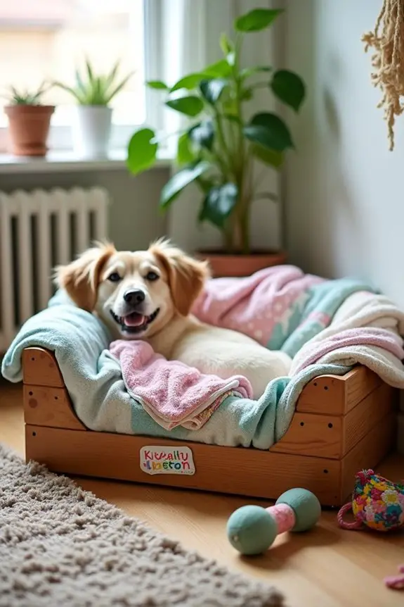 eco friendly diy dog bed