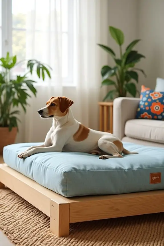 eco friendly dog bed project