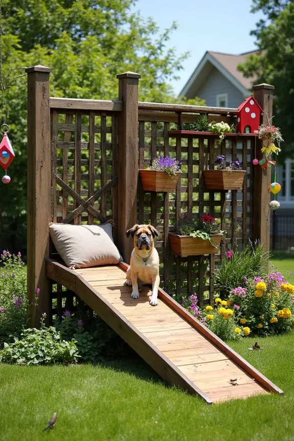 eco friendly dog fence project