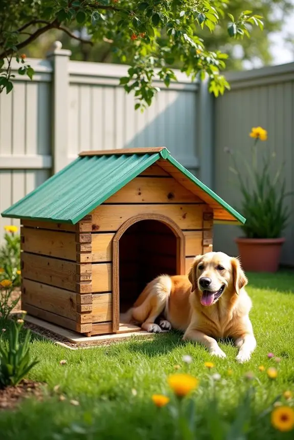 eco friendly dog house project