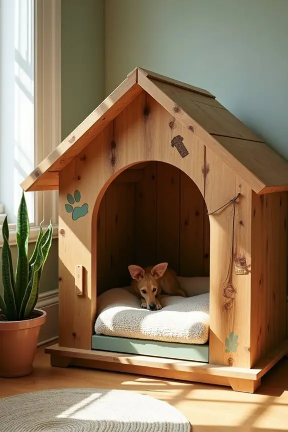 eco friendly dog kennel project