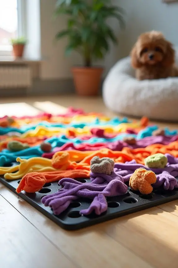 engaging diy snuffle mat
