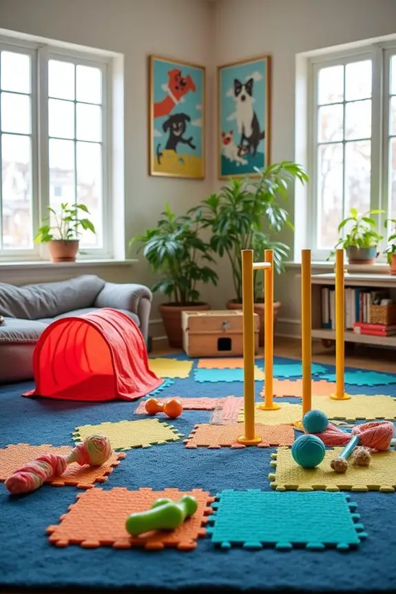 engaging playful dog zone