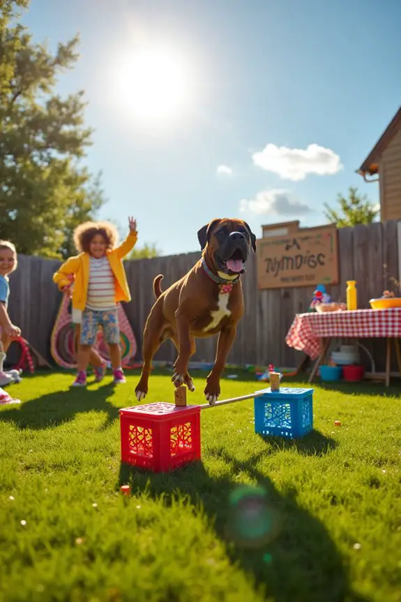 family fun with boxers
