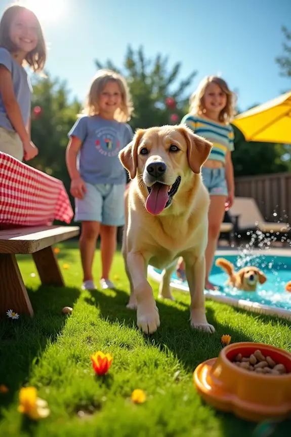 friendly labs make families happy