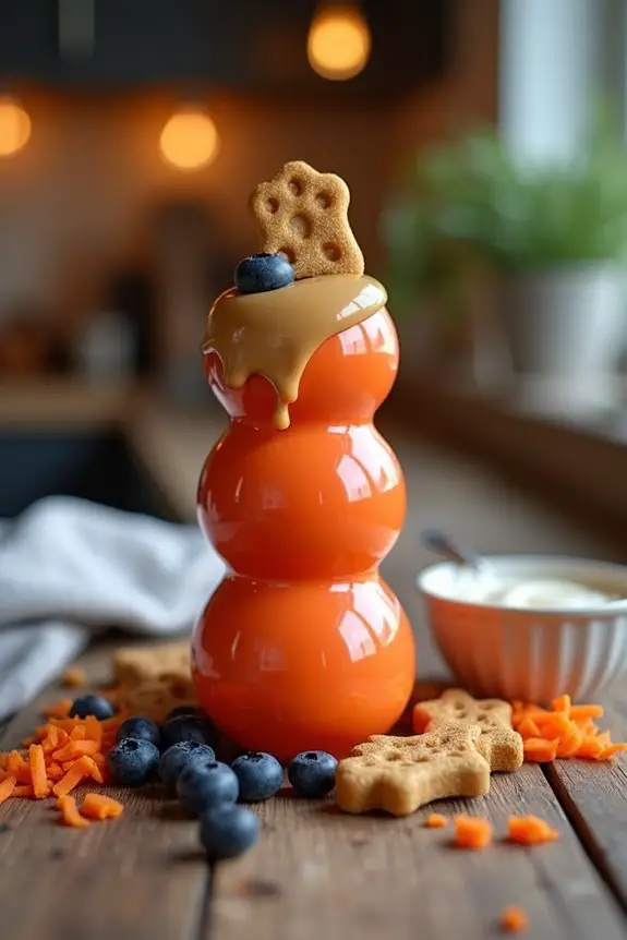 frozen peanut butter treats