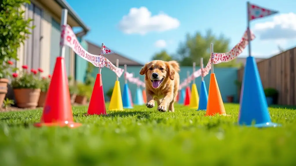 fun diy dog agility