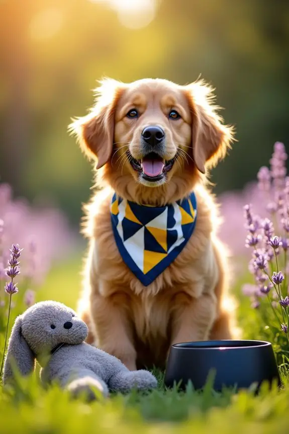 geometric dog bandana diy