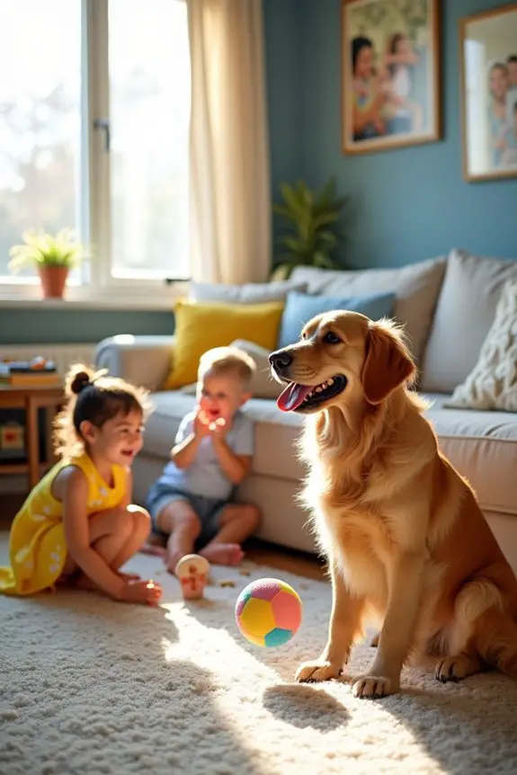golden retrievers family companions