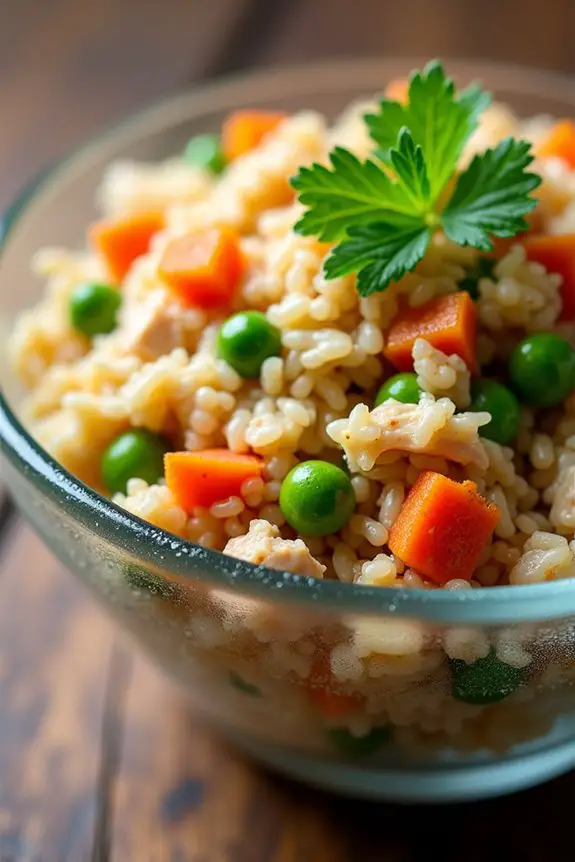 healthy chicken rice recipe