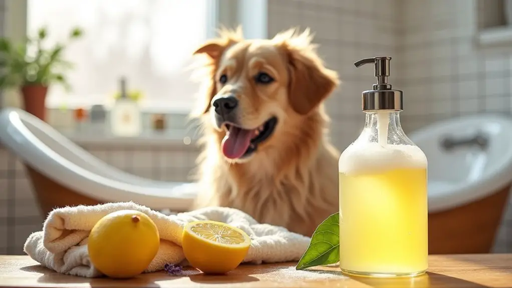 homemade dog shampoo recipes