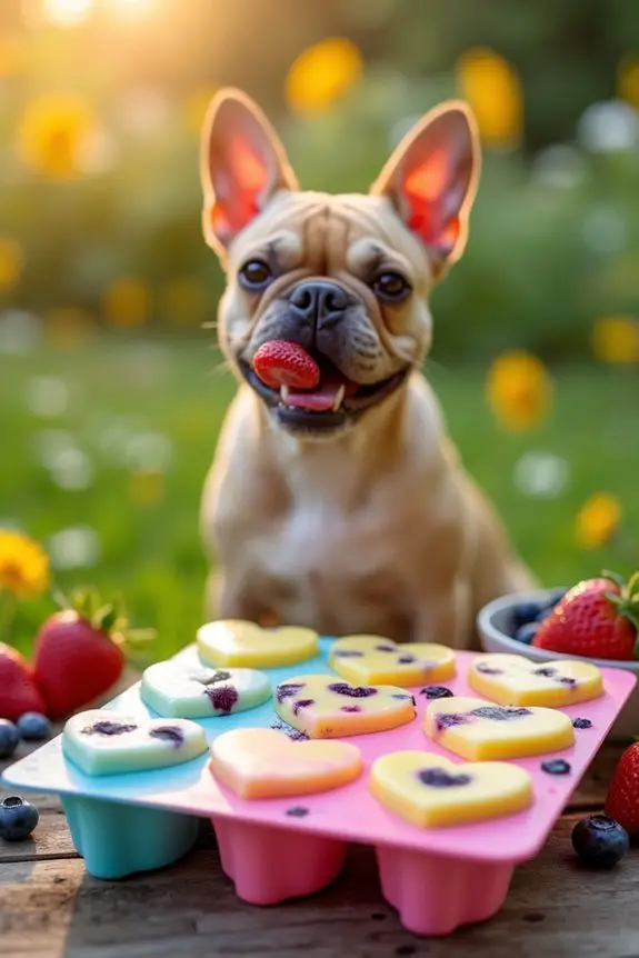 homemade frozen dog treats