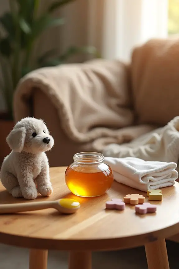 honey heals pet wounds