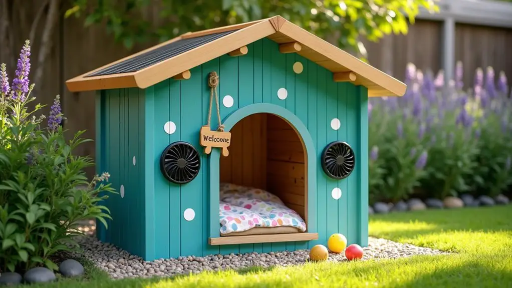 innovative outdoor dog houses
