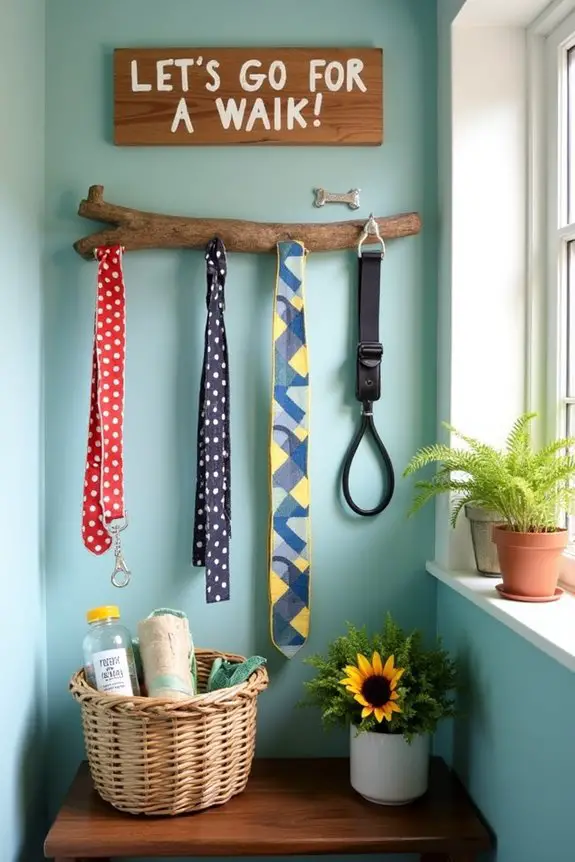 leash organization made stylish