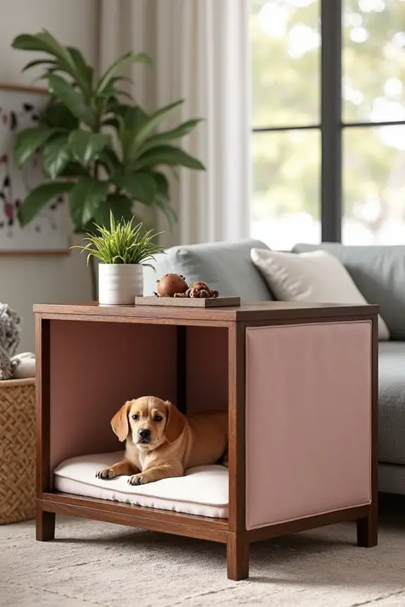 luxury dog crate upgrade