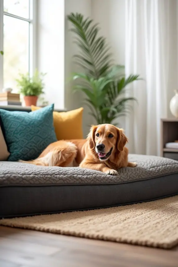 luxury orthopedic dog comfort