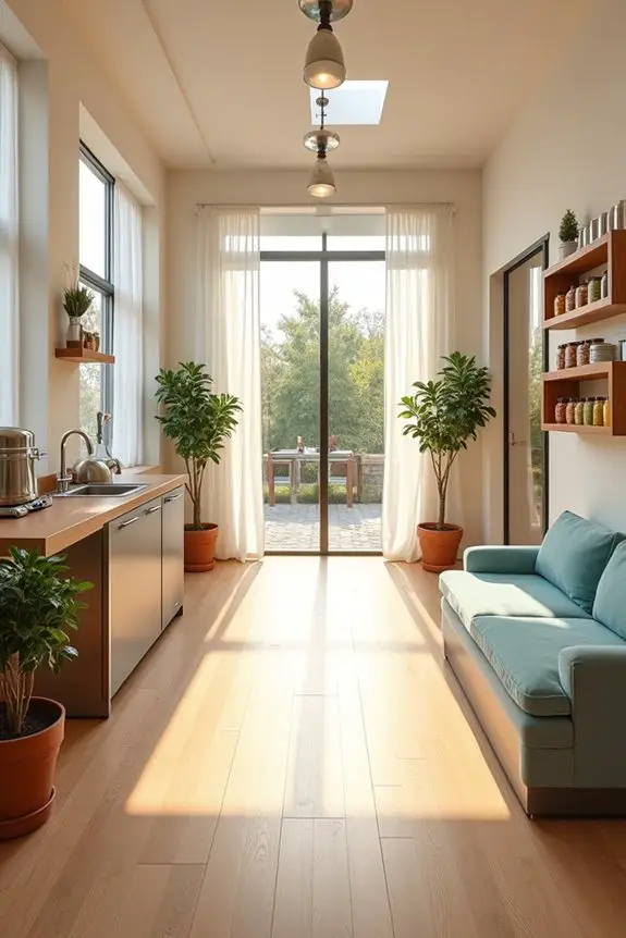 natural light enhances grooming