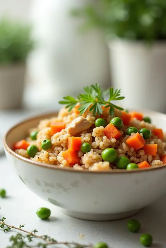 nutritious sweet potato turkey blend