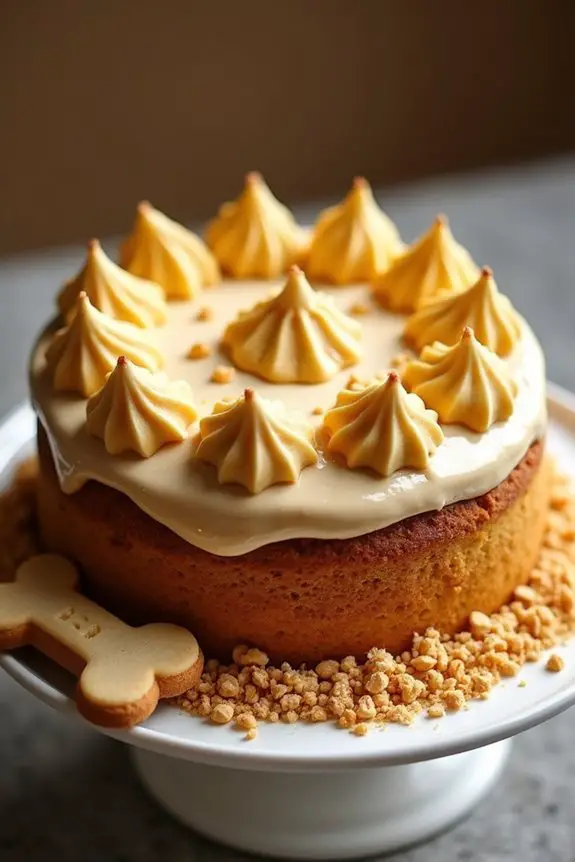 peanut butter banana cake