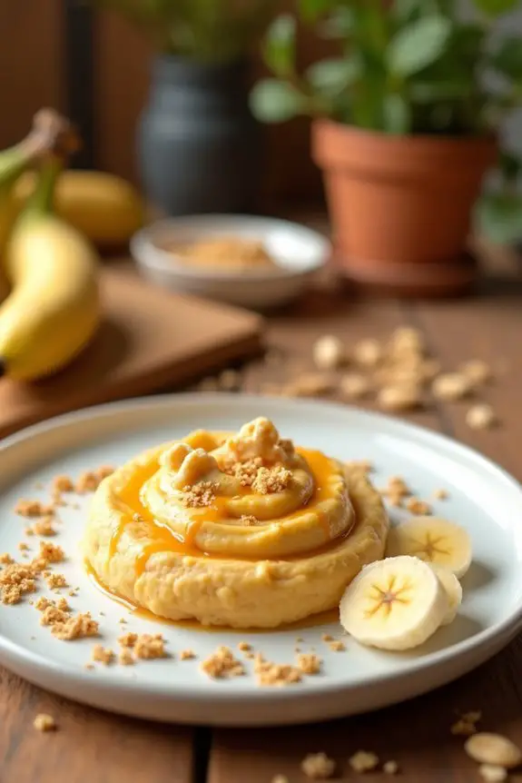 peanut butter banana mash
