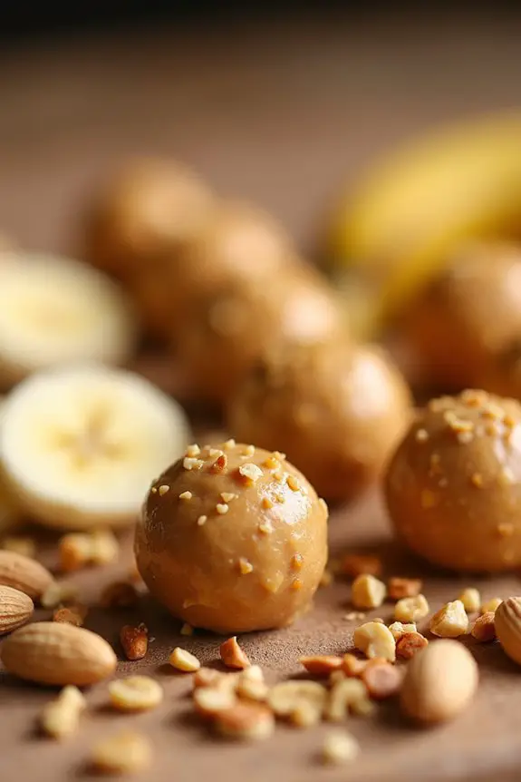 peanut butter banana treats