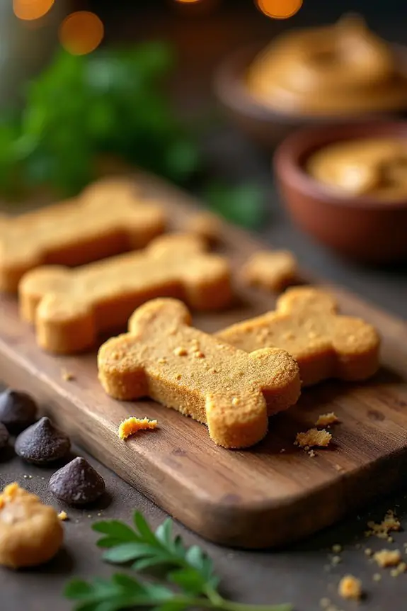 peanut butter dog treats