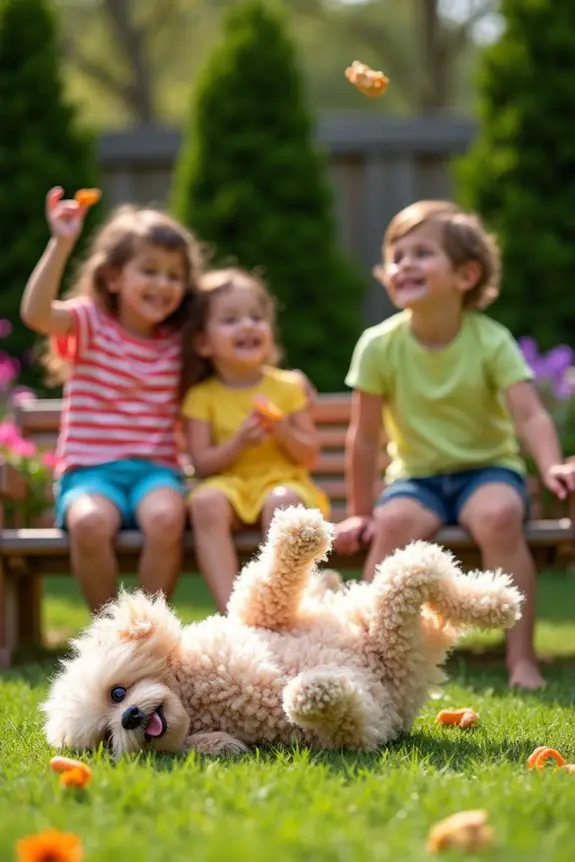poodle training family fun