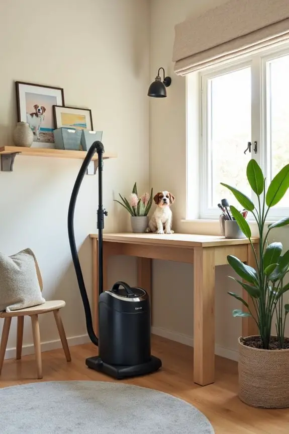 portable pet grooming solution