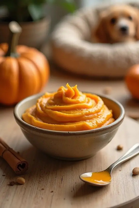 pumpkin puree supports digestion