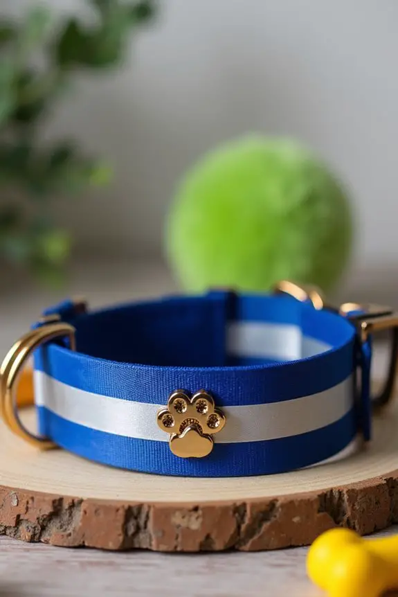 reflective safety dog collars