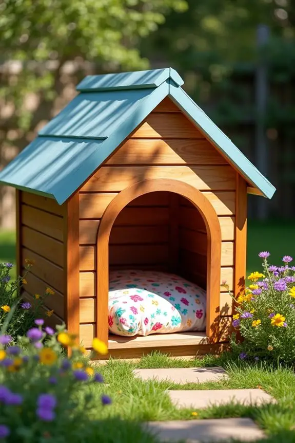 safe cozy dog house