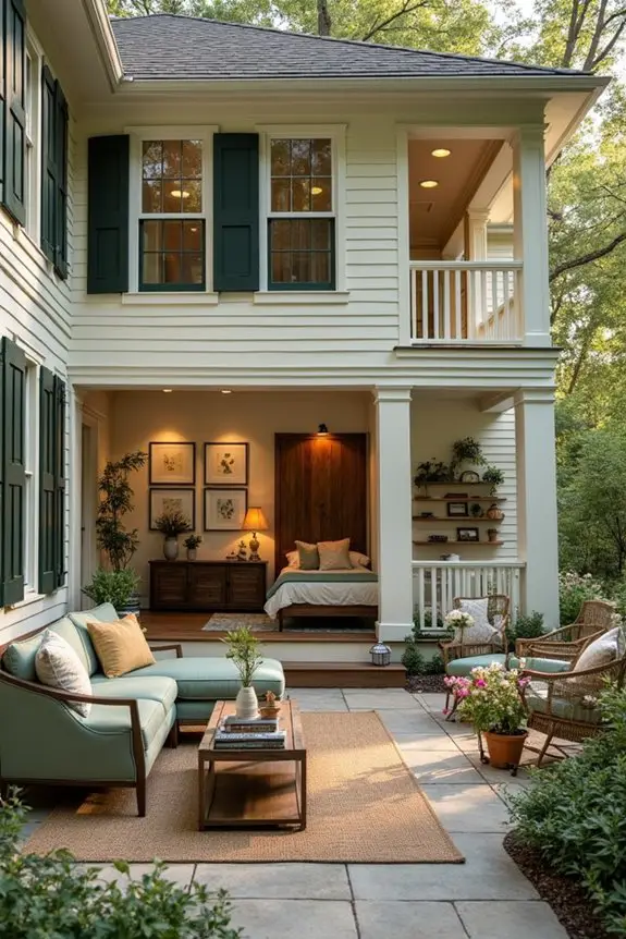 separate living quarters design