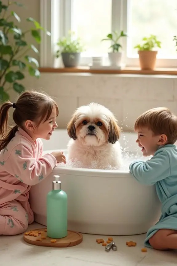 shih tzu family spa day
