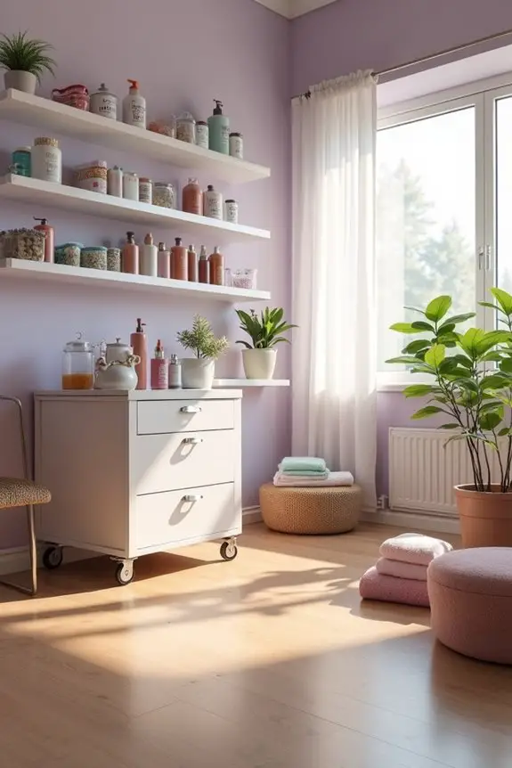sleek and organized storage solutions