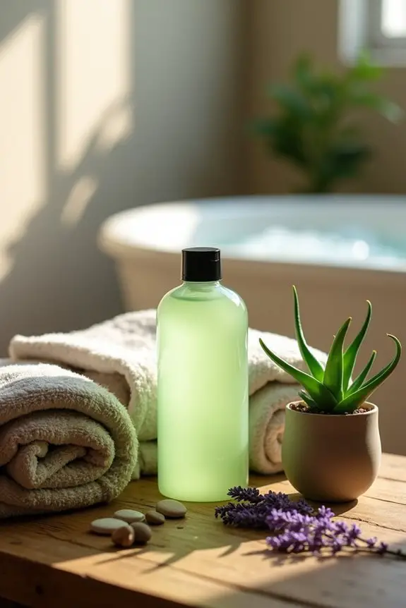 soothing aloe vera shampoo