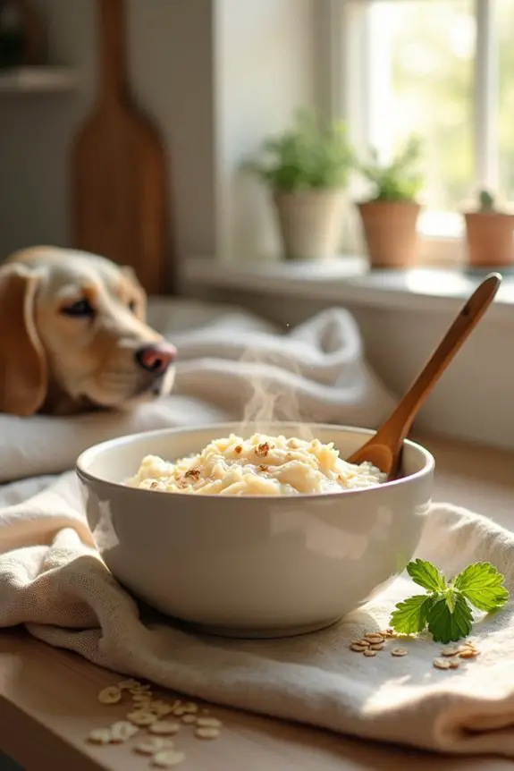 soothing oatmeal for dogs