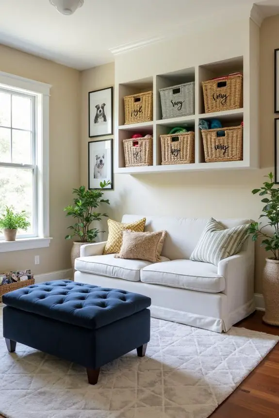 stylish dog storage options