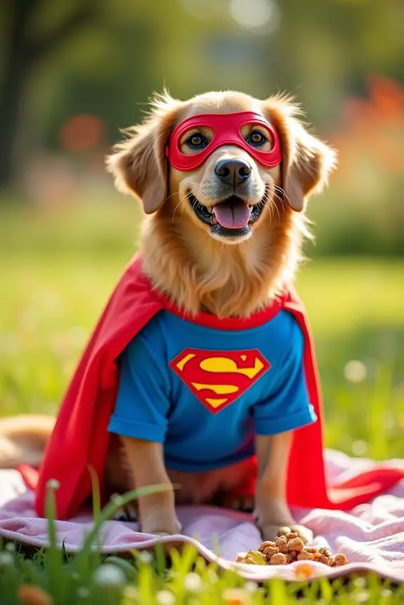 superhero dog costume tips