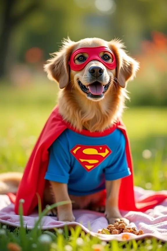 superhero dog costume tips