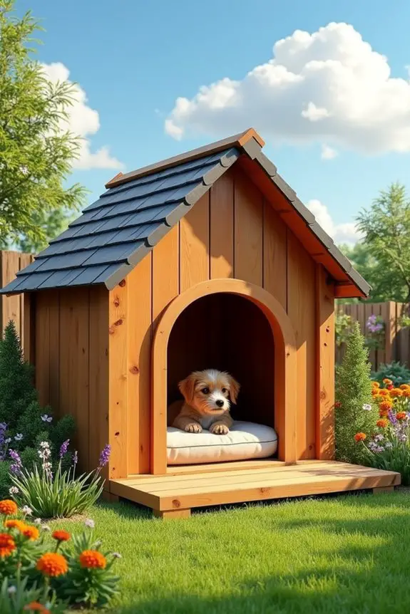unique treehouse dog house