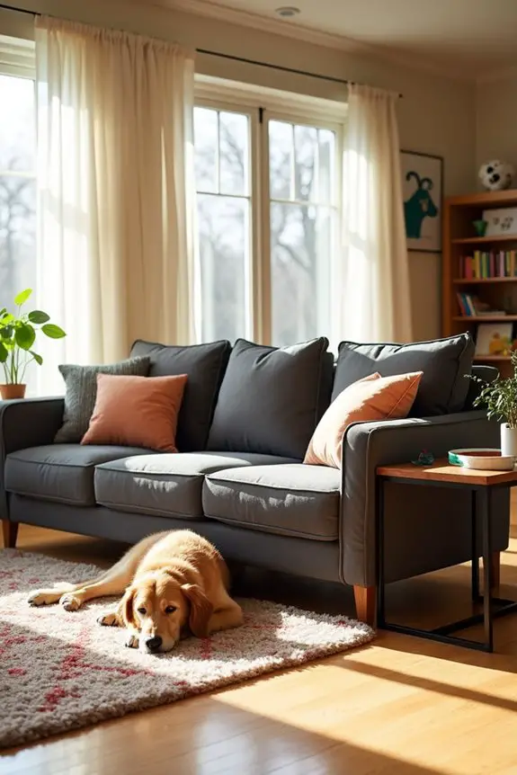 washable durable pet friendly couches